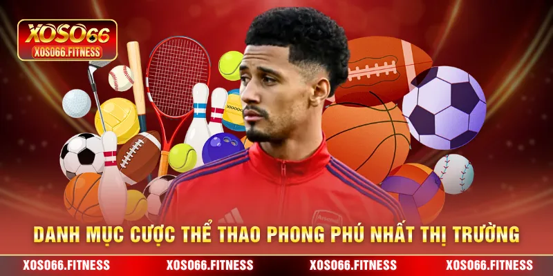 Danh mục cược thể thao phong phú nhất thị trường
